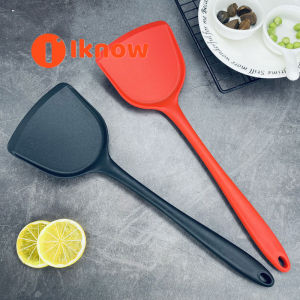I Know Thìa Cán Silicon Dụng Cụ Nhà Bếp Silicon Chịu Nhiệt Cấp Thực Phẩm