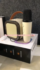 [ YM ACC ] K12 Bluetooth Mini Speaker Karaoke / Speaker Portable with MIC Bluetooth MP3 Player Bass Wireless Karaoke