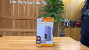Máy xay sữa hạt mini công suất 600W Dung tích 1L ruột máy Inox 304 HR-MB8850 - Thương hiệu Hare - Bảo hành 12 tháng