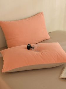 Thickened Pure Cotton Flannel Pillowcase Duvet Cover for Students Home Use Autumn And Winter Single Person Bedding