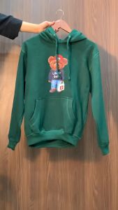 Sweater Hoodie BRIGO Sablon DTF Fleece Cotton II BRIGO Jumper Hoodie Lucky Guy beruang II M-XXL (Pria & Wanita) Free stiker&Gantungan Kunci