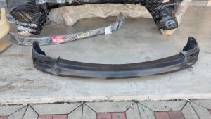 PERODUA ALZA 2010 SE FRONT SKIRT LIP ORIGINAL SKIRT BODYKIT (MATERIAL PU)