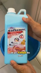 Ruma softener dan pelembut wangi untuk setrika dan mencuci antibakteri