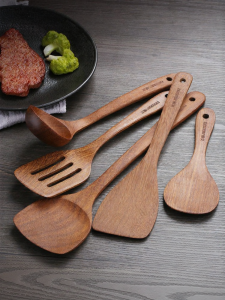 Fragrant Chicken Wing Wood Nonstick Cookware Wooden Utensils