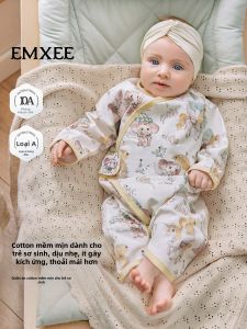 EMXEE | Silky Breathable Newborn One-Piece