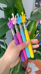 Retractable Finger Teaching Stick Educational Reading Guide Whiteboard Pointer Tools 指读棒 Batang Jari