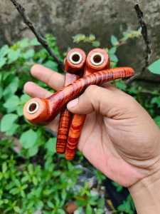 Pipa cangklong kayu zebra red premium