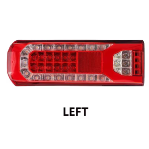 1PC 24V LED Truck Tail Lamp For Benz Truck Actros Trailer Lorry - Brake Stop Reverse Turn Signal Light Warning Lamp With Buzzer