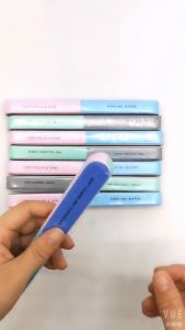 Pengkilap Kuku Amplas Kuku 7 Sisi Step Penghalus Kuku