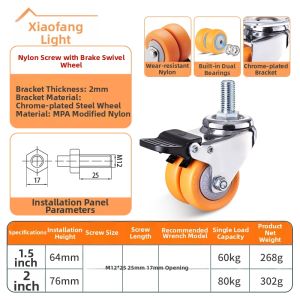 FANGXIANSHENG | Heavy-duty Silent Universal Furniture Casters