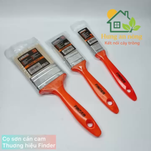 Cọ sơn cán cam lông nhựa PET mềm mịn bền chắc nhiều size 1–6 inch thương hiệu FINDER