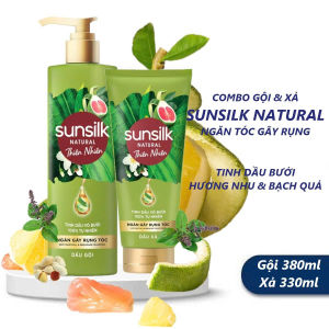 Sunsilk Natural Anti Hair Fall Shampoo & Conditioner with Grapefruit Oil Hydrating Formula Single Pack