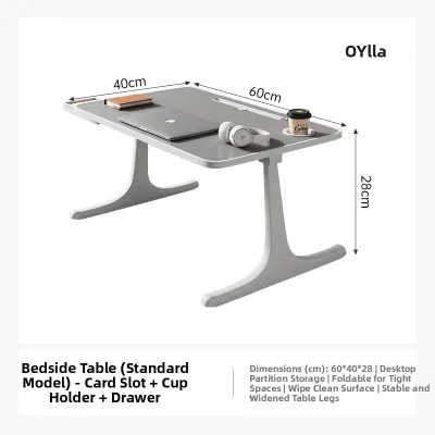 OYIla | Adjustable Foldable Desk Bedside Table