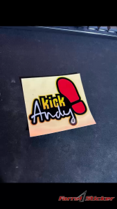 Sticker kick Andy Stiker kick Andi