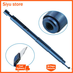 Autoclavable Sapphire Elbow Double Lancet Handle Ophthalmic Sapphire Keratome Blade Titanium Ophthalmic Instrument 1set