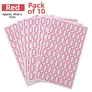 Waterproof Colorful Self-adhesive Labels Small Size