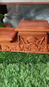 Tam Cấp Gỗ Hương Đá – Kê Bát Hương Kê Tượng Phù Hợp Mọi Không Gian Thờ