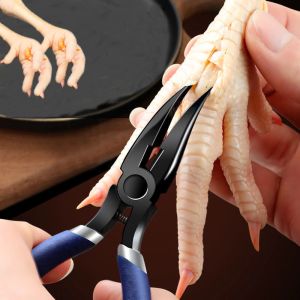 HOHODALINK Tang Ayam Kaki Tanpa Tulang Gunting Cukur Tulang Clip Ayam Tanpa Tulang  Gunting Tulang Ayam Tanpa Tulang / Tang Hidung Jarum Kaki Ayam