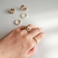 Cincin Set Cincin Akrilik Ring Set Cincin Korea Aksesoris Ootd Estetik. 