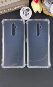 Ốp lưng Oppo Reno 2F Reno 2Z chống sốc silicon dẻo trong Cowcase | Vỏ điện thoại Oppo bảo vệ camera toàn diện