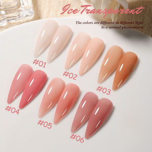 WS Pink Professional Gel Nail Polish Lasting and Lustrous Makeup Effect Salon and Home Use Salon Nail Polish Bright Colors
