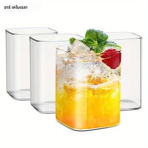 4PCS แว่นตาดื่มถ้วย 443/560ML บาง Highball แว่นตาล้างสูงถ้วยแก้วสําหรับน้ําเบียร์เครื่องดื่มและค็อกเทล