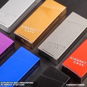 Kotak Rkok Fashion Aluminium Dinghao Cigarette Case DH7710
