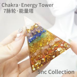 【SNC】<7脉轮.能量塔> 风水摆件品 办公司/家里 事业人缘<7 Chakras. Energy Match> Feng Shui Ornaments for Office/Home Career and Popularity 脉轮风水 脉轮风水摆件 - Lazada