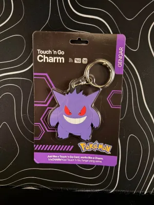 Touch n Go Pokemon Gengar Charm Limited Edition sugar