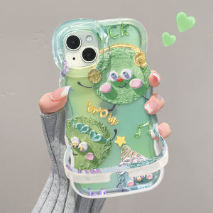 Cute Oil Painting Coal Ball Bench Dual Stand Phone Case for  16Promax Huawei Mate60Pro Spring Summer Female Style Silicone Protective Cover
