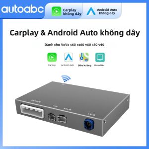 Hộp Giải Mã AI Tích Hợp CarPlay Không Dây Và Android Auto Cho Volvo XC60 XC70 S60 S80 V60 V70 V40 Hỗ Trợ Camera Và Airplay