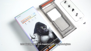 X.One AR Sapphire Tempered Glass for iPhone 17 Pro Max 17 Air 16 Pro Max/ 15 Pro Max / 14 Pro Max / 14 Plus / 13 Pro Max Clear