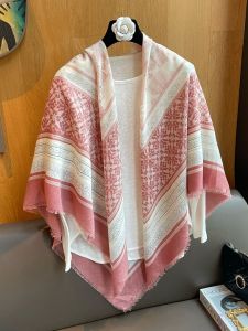 Retro Ethnic Style Womens Scarf 130cm Large Size Thin Design for Photography Travel Pink Shawl Lightweight Multi-Functional