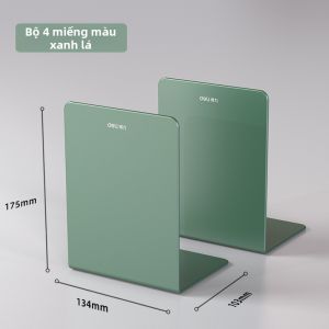 deli | Giá Đỡ Sách Kim Loại Dày Lớn Cho Học Sinh
