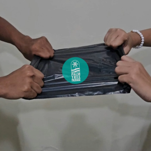 100pcs Black Courier Plain Parcel Shipping Pouch