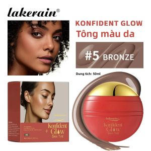 Kem Nền Glow Skin Tint - Độ Che Phủ Lâu Trôi Có Thể Điều Chỉnh 6 Màu Sắc Tự Nhiên Cho Vẻ Ngoài Rạng Rỡ Dưỡng Ẩm Chống Nắng Trang Điểm Làm Đẹp