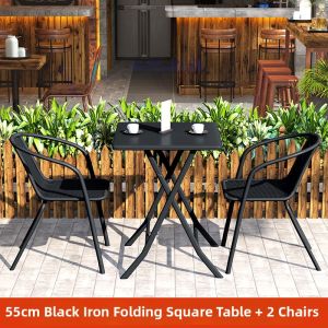 Waterproof Sun-Proof Leisure Outdoor Furniture 3 Pieces