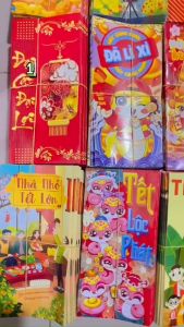 Combo 100cái 200c 300c bao lì xì tết xuân 2026 bính ngọ   - lì xì 2026 mẫu mới