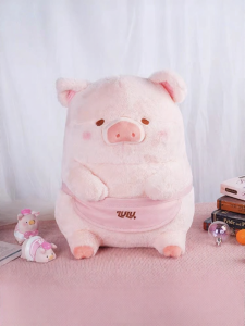 M&G SHOP | Cute Cartoon Pastry Chef Lulu Pig Plush Doll