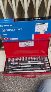 Bộ tuýp lục giác 24 chi tiết hệ inch 5/16-1-1/4 inch Kingtony 4526SR