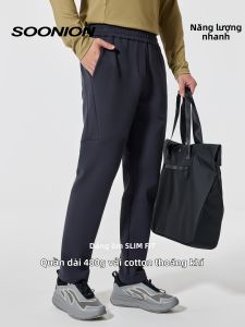 SOONION | Quần Cotton Mùa Xuân Hè Cho Nam Thoáng Khí và Bền