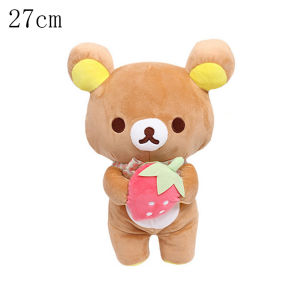AOGER | Gối Ôm Thú Nhồi Bông Rilakkuma Màu Trắng Gấu Bông Đen Đồ Chơi Nhồi Bông Tinh Tế Người Bạn Đồng Hành Đáng Yêu Cho Mọi Lứa Tuổi.
