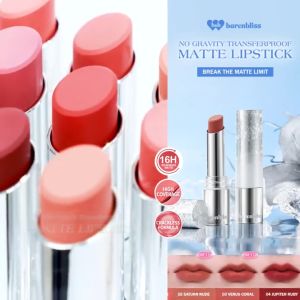 BNB barenbliss No Gravity Transferproof Matte Lipstick