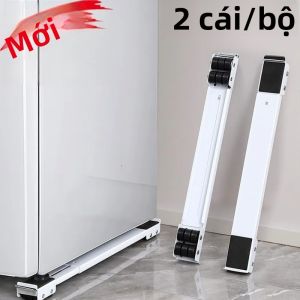 Con Lăn Thiết Bị Hạng Nặng Có Thể Điều Chỉnh Đế Máy Giặt Di Động Đế Tủ Lạnh Có Bánh Xe Để Di Chuyển Dễ Dàng