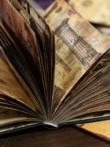 Yuxian | Artistic Writing Vintage Leather Paper Color Page Travel Journal