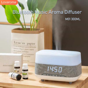 Aroma Diffuser Air Humidifier Ultrasonic Mist Maker LED Night Light Bluetooth Speaker Home Perfume Fragrance Difusor Alarm Colck