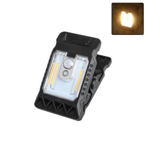 Portable Waterproof Body Sensor Lamp Outdoor LED Solar Clip Light Home Camping Wall Lights For Fences Balconies Warehouse
