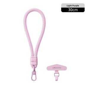 LEEU DESIGN | Anti-lost Braided Short Wrist Phone Lanyard for iPhone 18/18 Pro