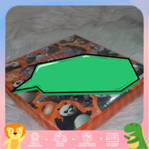 STICKER NONO KUNGFU PANDA ECER WATERPROOF 1 LEMBAR STIKER