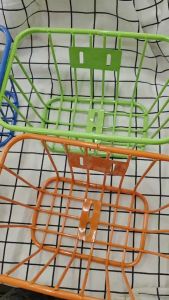 ตะกร้าจักรยาน ตะกร้าหน้ารถจักรยาน ครบชุด